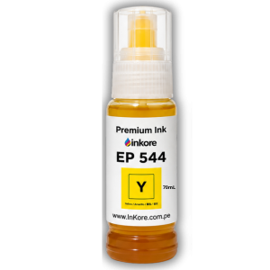 Tinta Inkore® Amarillo 70 ml para uso en Epson Serie 504-544