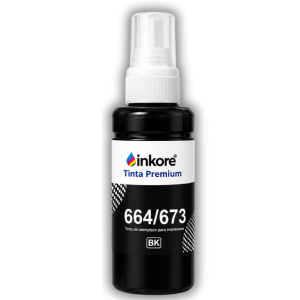 Tinta Inkore® Negro 100 ml para uso en Epson Serie 664 - 673